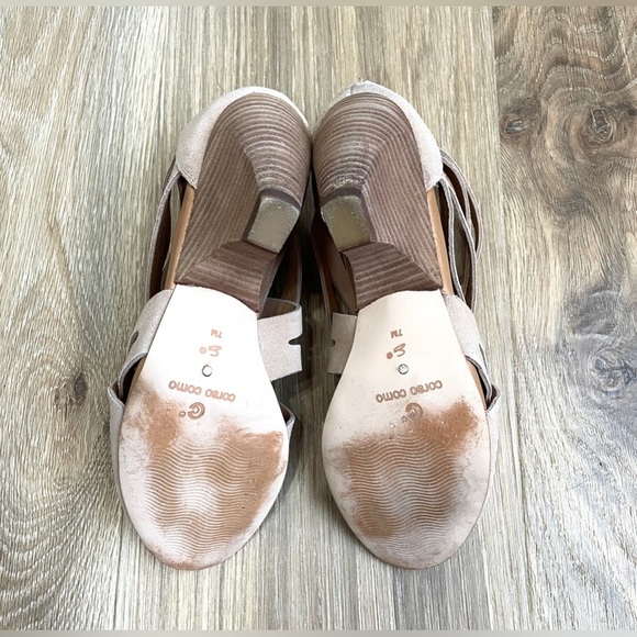 Corso Como Women's Genni Dress Sandal, Tan Sporty Goat, 7 M EUC - Picture 4 of 6